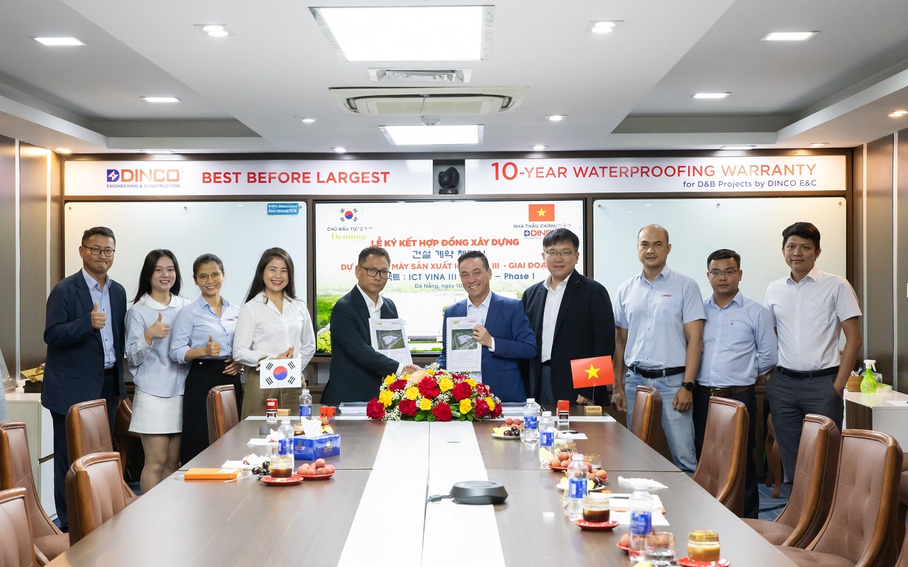 DINCO E&C TRÚNG THẦU DỰ ÁN NHÀ MÁY SẢN XUẤT ICT VINA III – GIAI ĐOẠN 1 