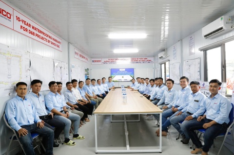 Congratulations to the ICT VINA III – Phase 1 team on completing the underground structure