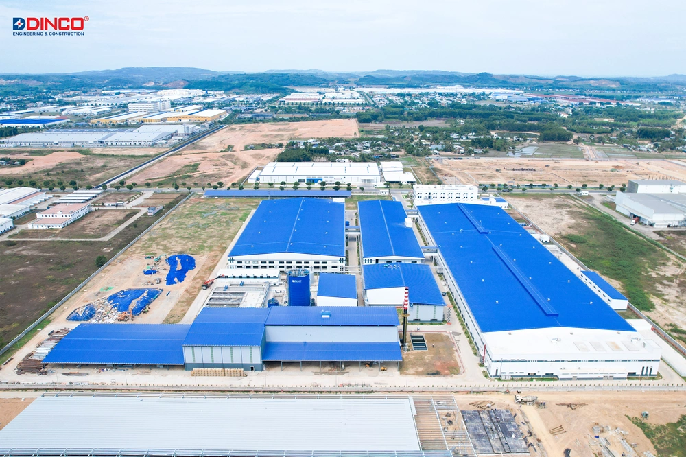 Amazing Ecotech Textile Quảng Ngãi: DINCO E&C chinh phục nhà máy sản xuất vải lớn nhất toàn cầu của Tập đoàn YaDong