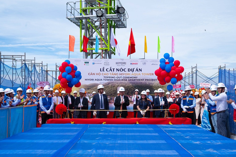Hiyori Aqua Tower Officially Tops Out