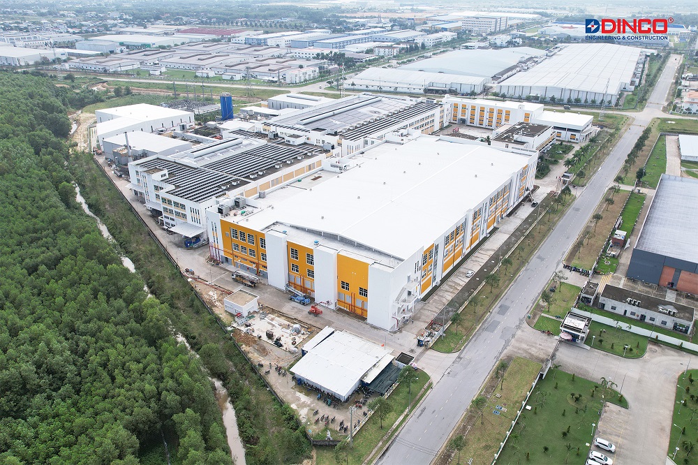 Nhà máy sản xuất sợi và vải Mahang Dung Quất - Giai đoạn 2