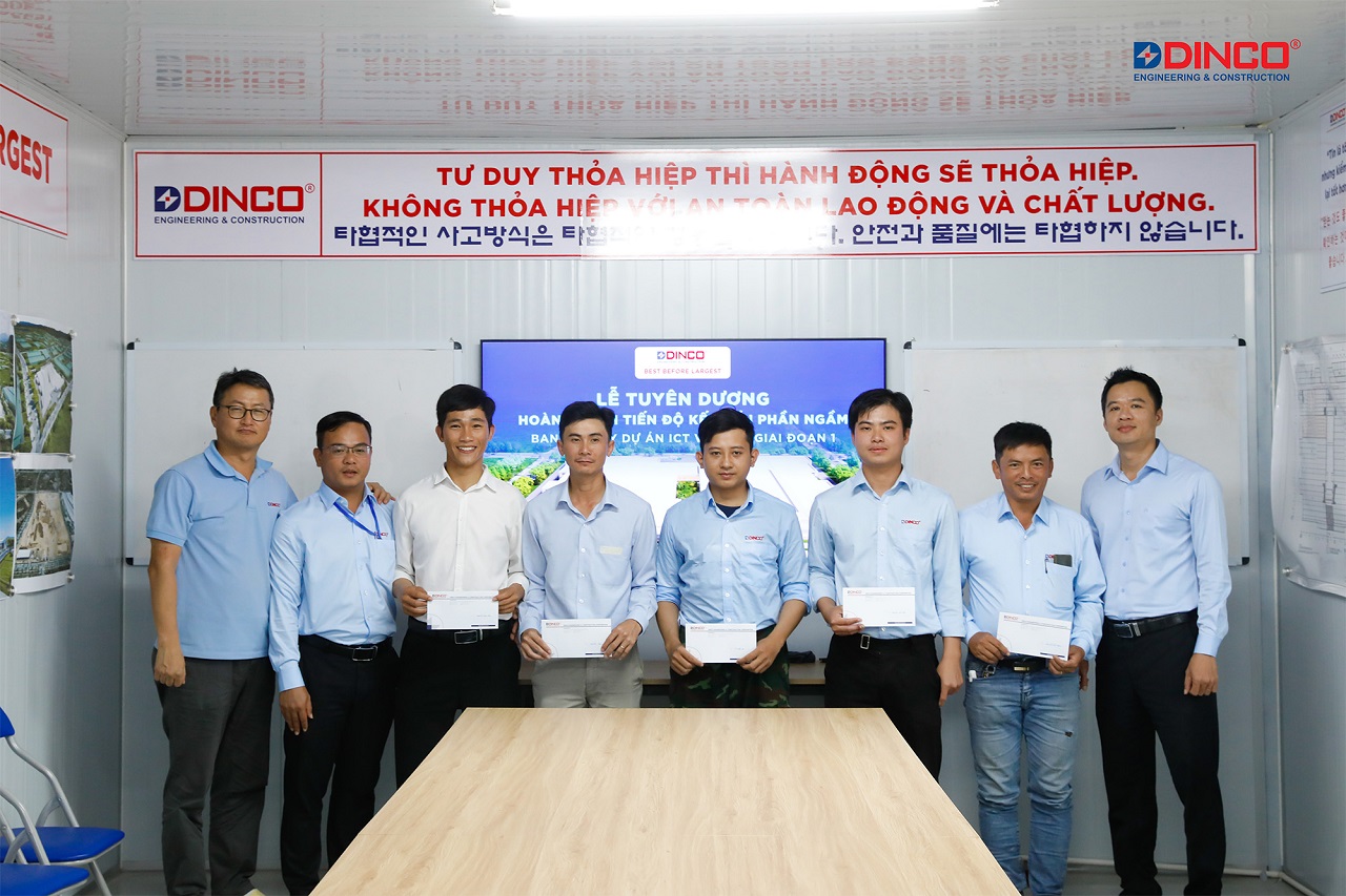 ban chỉ huy dự án ICT Vina III