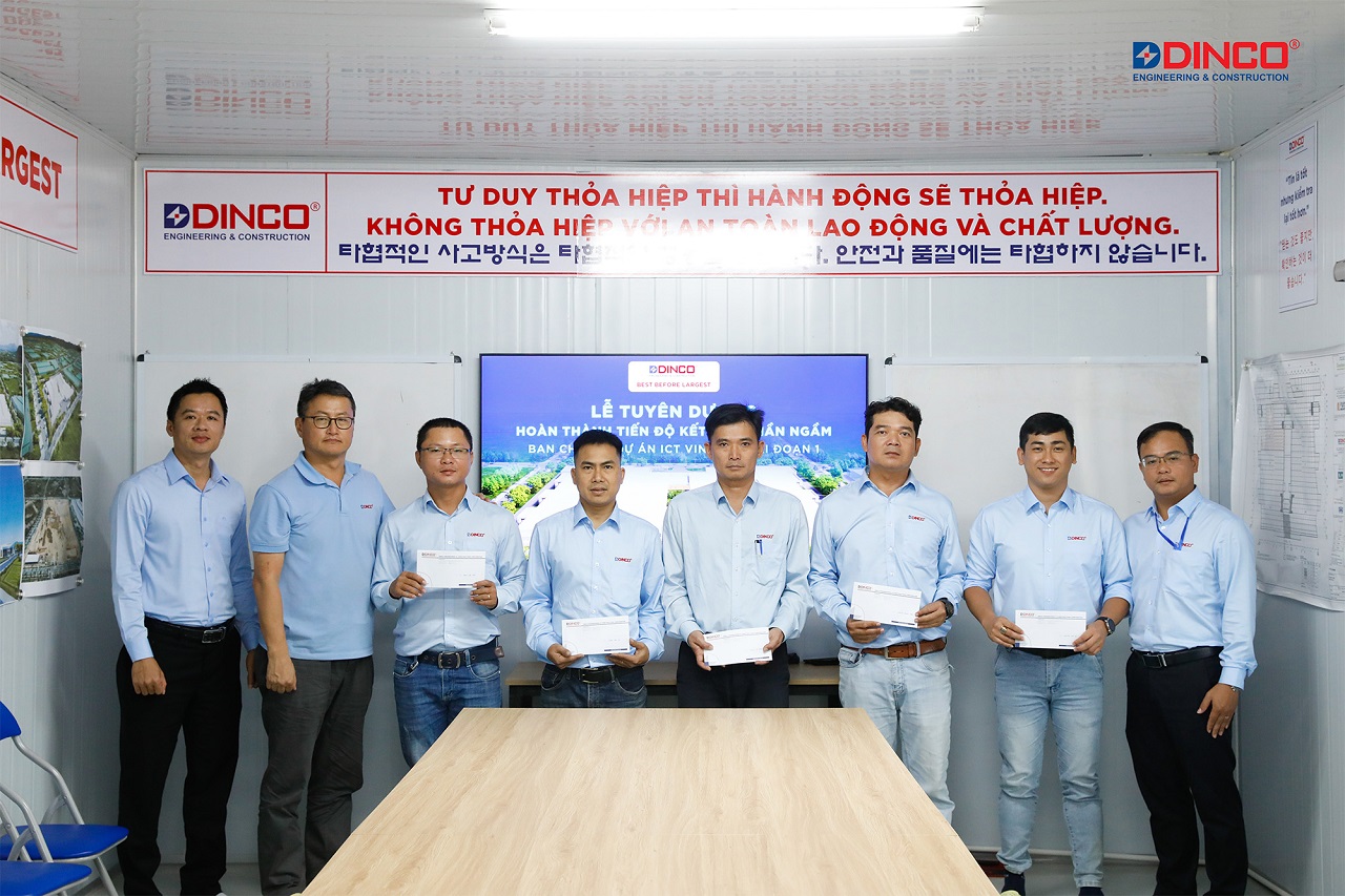 ban chỉ huy dự án ICT Vina III