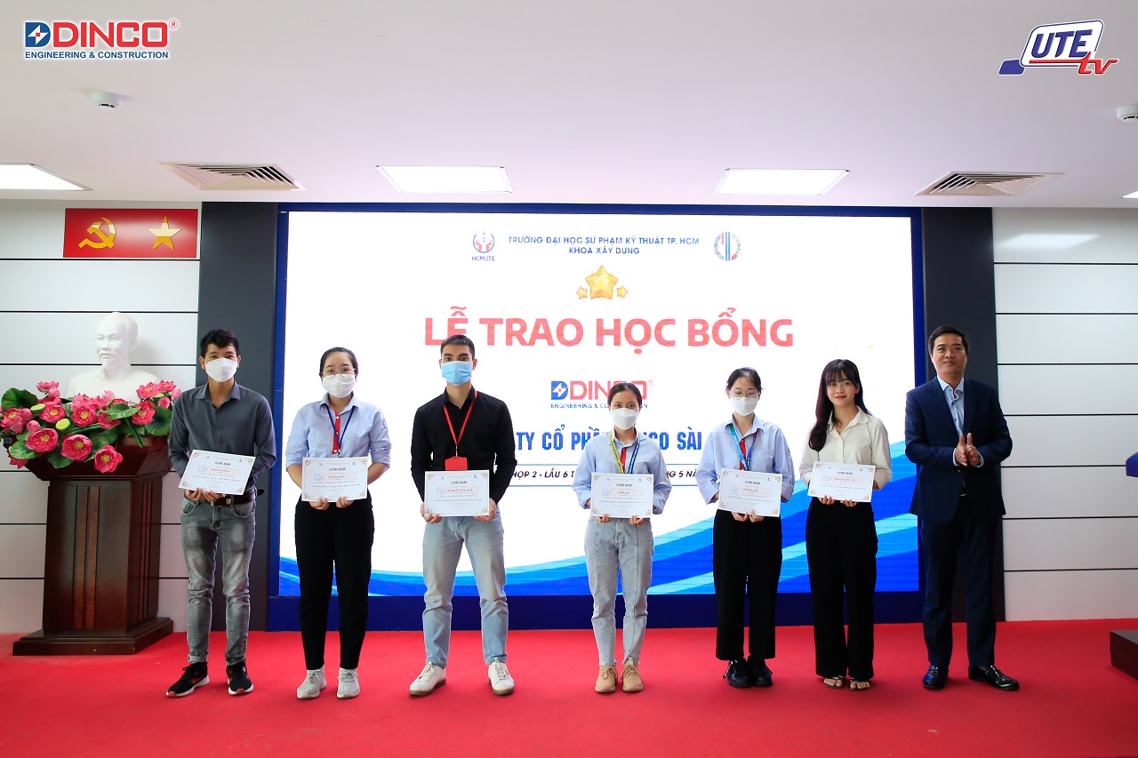 trao học bổng dinco