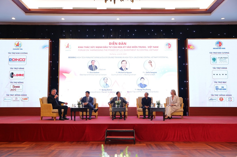 Diễn đàn khai thác sức mạnh đầu tư của Hoa Kỳ vào miền Trung Việt Nam